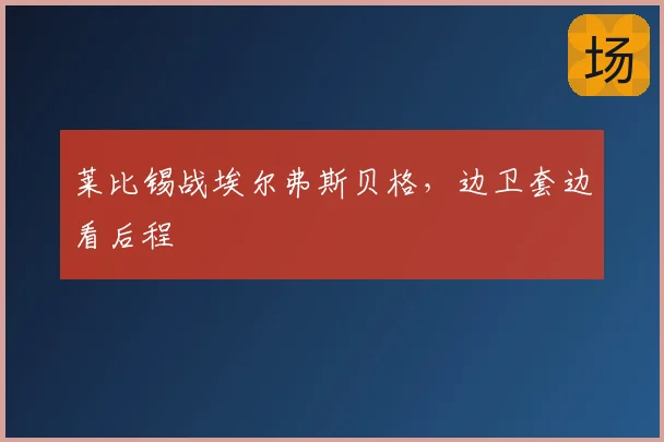 莱比锡战埃尔弗斯贝格，边卫套边看后程