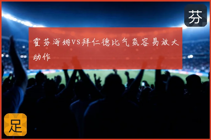 霍芬海姆vs拜仁德比气氛容易放大动作